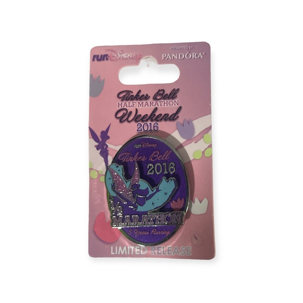 RUN DISNEY TINKERBELL 2016 1/2 marathon pin LPT
